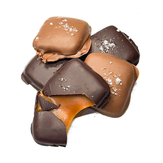 A Sweet Bite of Balance: Groveland’s Creamy Sea Salt Caramels