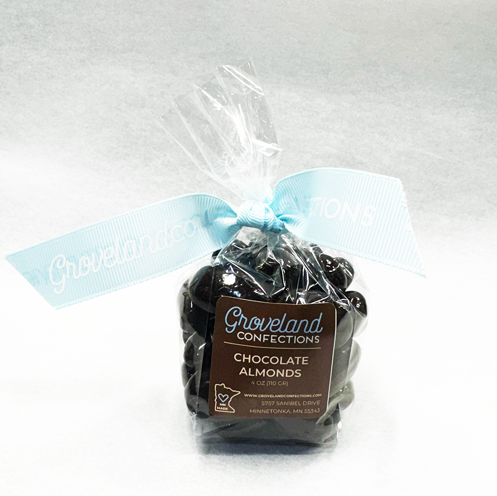 Chocolate Covered Almonds - Small & Dark Chocolate