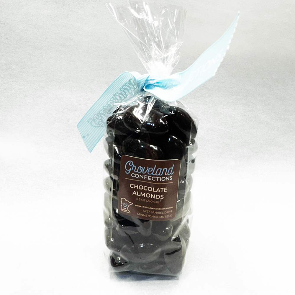 Chocolate Covered Almonds - Large Dark Chocolate